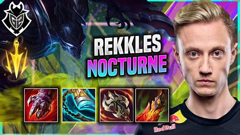 Rekkles Is A Monster With Nocturne Jungle G Rekkles Plays Nocturne