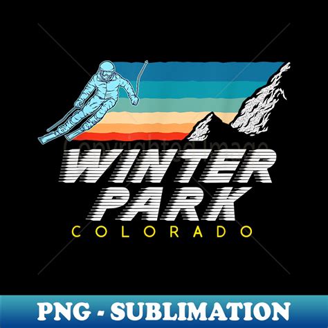 Winter Park Colorado Usa Ski Resort 1980s Retro Retro Pn Inspire