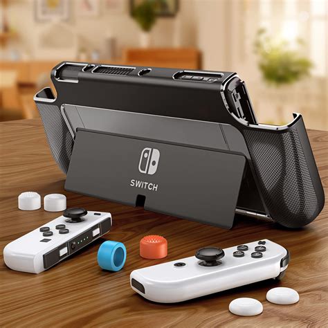 HEYSTOP Switch OLED Case Dockable Compatible With Nintendo Switch OLED