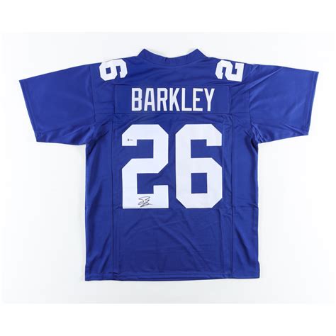 Saquon Barkley Signed Jersey (Beckett COA) | Pristine Auction