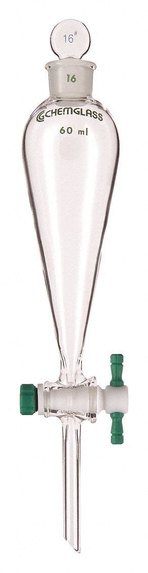 Glass Fl Oz Capacity Oz Separatory Funnel Uf Cg