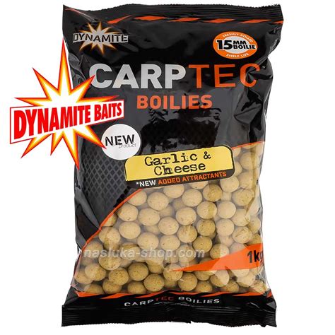 Протеинови топчета Dynamite Baits Carptec Garlic Cheese 2кг от