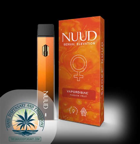 Nuud Aphrodisiac Infused Sex Vapes For Women 1 Gram