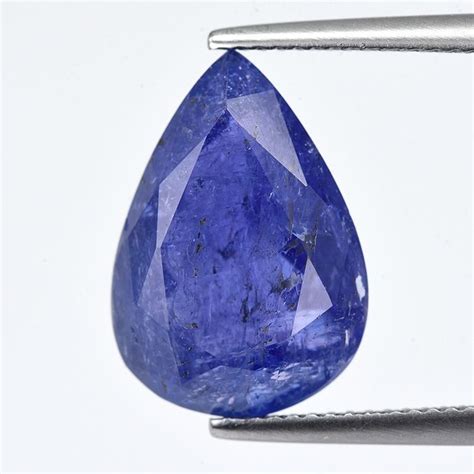 No Reserve Violetish Blue Tanzanite 10 26 Ct Catawiki