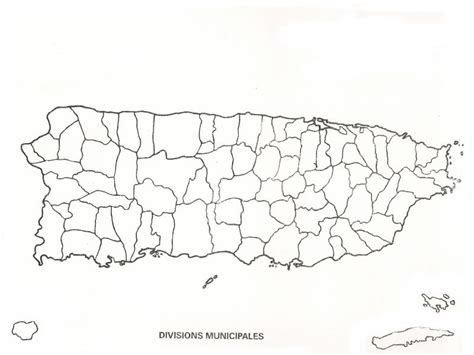 Mapa De Puerto Rico Con Los Pueblos Para Imprimir - Printable Online