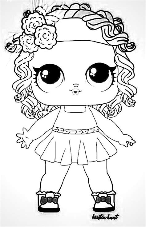 Coloriage Poup E Lol Imprimer Ou Dessiner