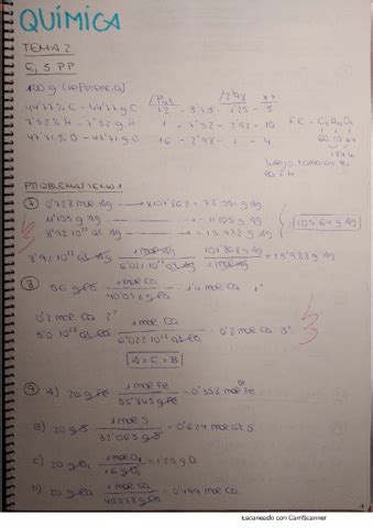 Tema Compuestos Quimicos Y Formulacion Pdf