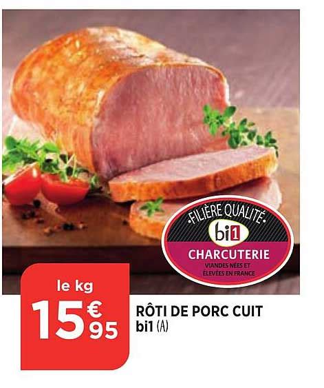 Promo R Ti De Porc Cuit Bi Chez Atac Icatalogue Fr