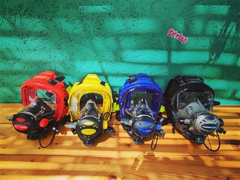 Full Face Mask Specialty Ahla Diving Center In Eilat