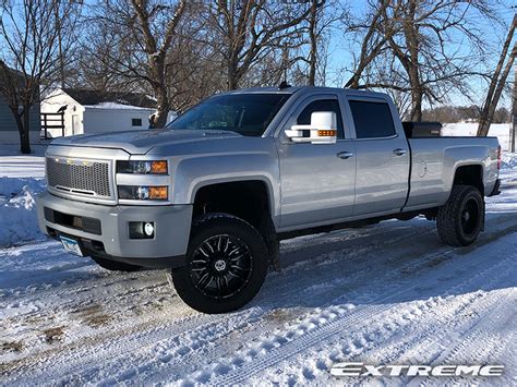 2015 Chevrolet Silverado 3500 Hd 29560r20 Toyo Tires Rough Country 35 Inch Suspension Lift