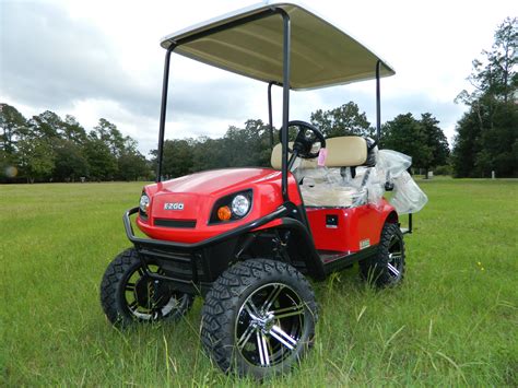 Ex0662 2018 Red Ezgo Express S4 Gas Mr Golf Carts