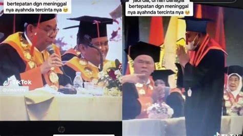 Kisah Sedih Wisudawan Di Jakarta Kehilangan Orang Tua Tepat Di Hari