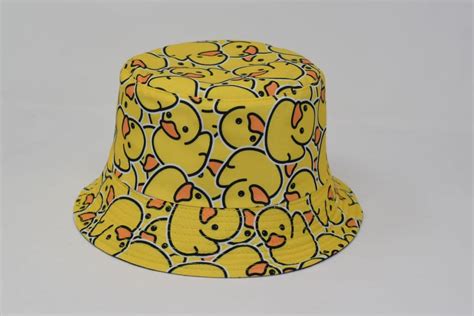 Yellow Duck Bucket Hat