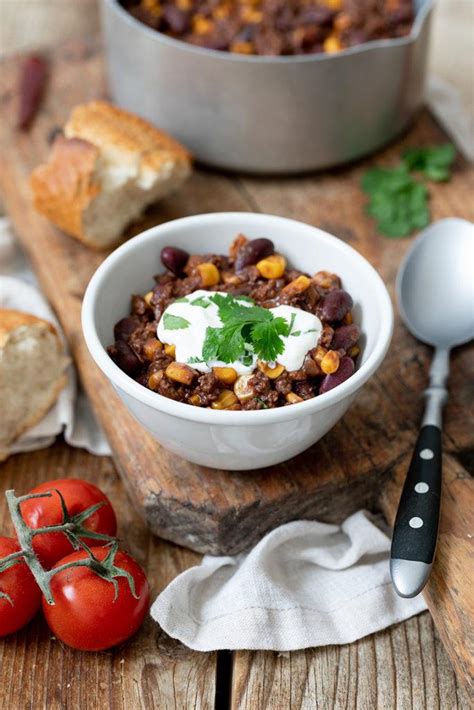 Chili Con Carne Mit Faschiertem Rezept Sweets And Lifestyle®