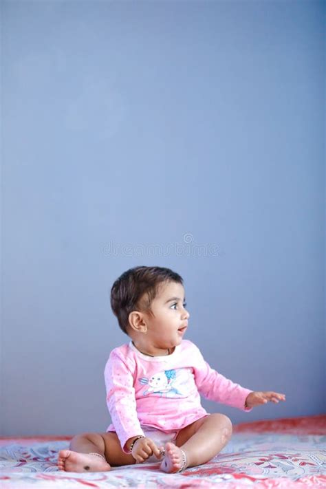 Cute Indian baby girl stock photo. Image of gorgeous - 150568502