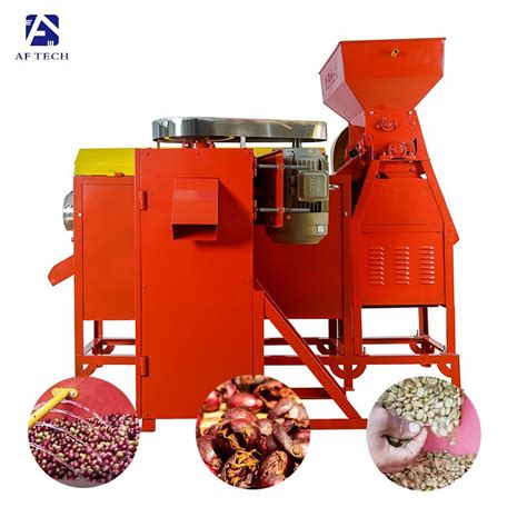 Coffee Bean Production Line Fresh Fruit Degumming Cleaning Peeler