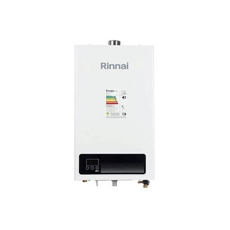 Aquecedor de Agua a Gás Eletrônico 15L E15 Rinnai GLP Branco