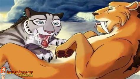 Ice Age porno comic Deepthroat saugen großen Schwanz sexy 3D