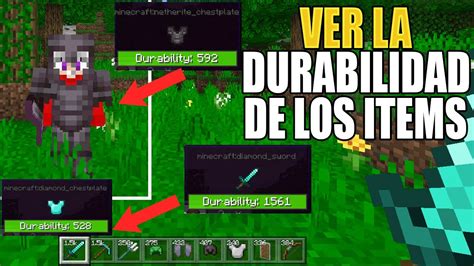 Ver La DURABILIDAD De Los Items En Minecraft PE 1 16 Item Durability