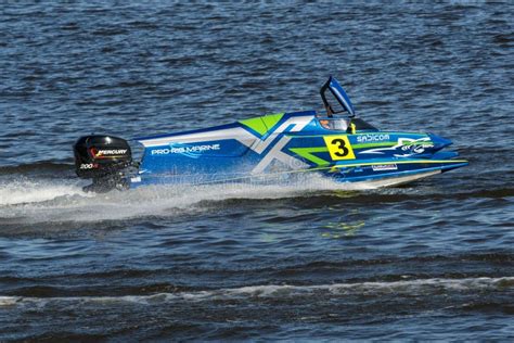 Powerboats Racing At Uim F World Championship Editorial Photography