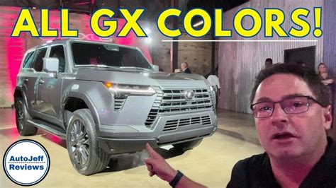 All Colors 2024 Lexus GX Exterior Interior Color Choices YouTube