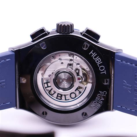 Classic Fusion 45 Ceramic Blue Chronograph Hublot Chrono Lv