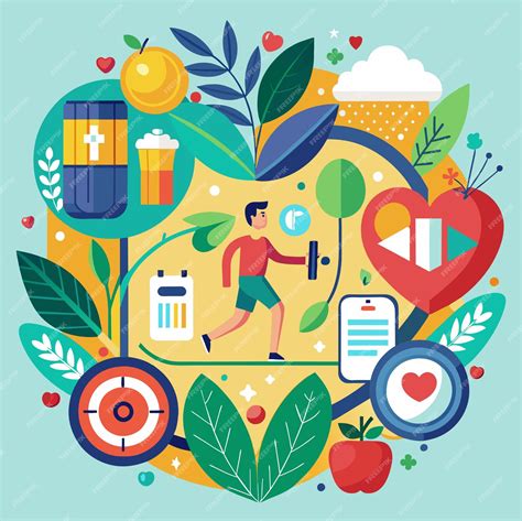 Premium Vector Concept Of Healthy Lifestyle Vector Illustration In