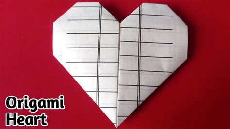 Corazón De Origami Fácil Como Hacer Un Corazón De Papel Origami