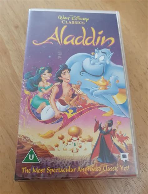 Aladdin Classic Disney Vhs Tape Eur 1 17 Picclick De