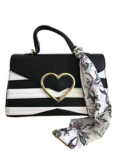 Satchel Handbags, Purses And Handbags, Monogrammed Scarf, Black ...