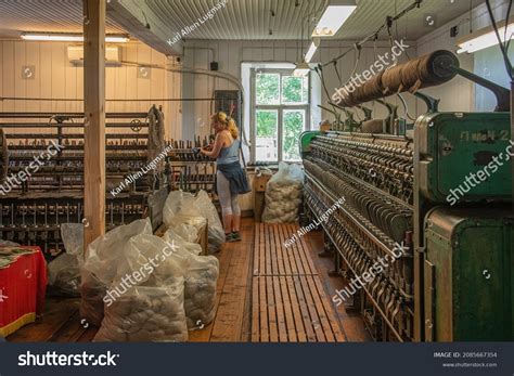 Old Wool Spindle Virgin Wool Vaemla Stock Photo 2085667354 Shutterstock