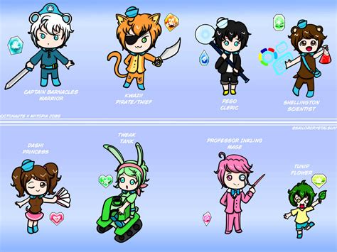 Chibi Octonauts X Miitopia Jobs By Sailorcrystalsun On Deviantart