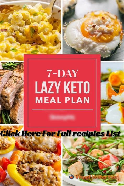 The Ultimate Lazy Keto Meal Plan For Beginners By Ronray Medium