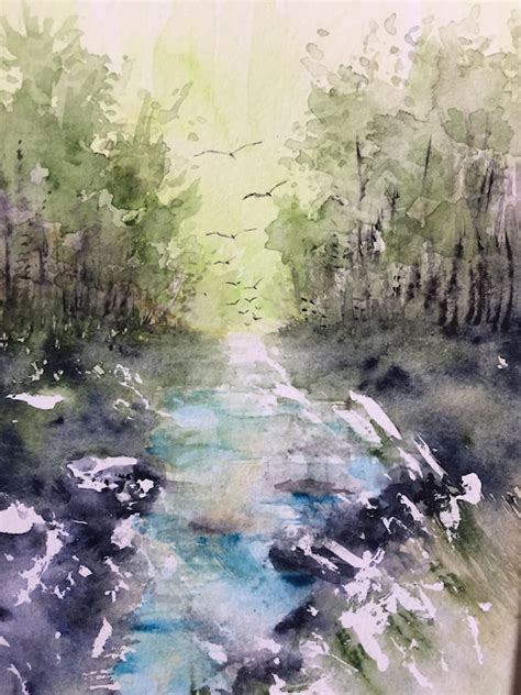 Original Artwork Original Watercolor Painting Original Etsy