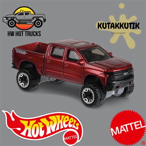 Hot Wheels 19 Chevy Silverado Trail Boss Lt Merah Pickup Hw Hot Trucks Lazada Indonesia