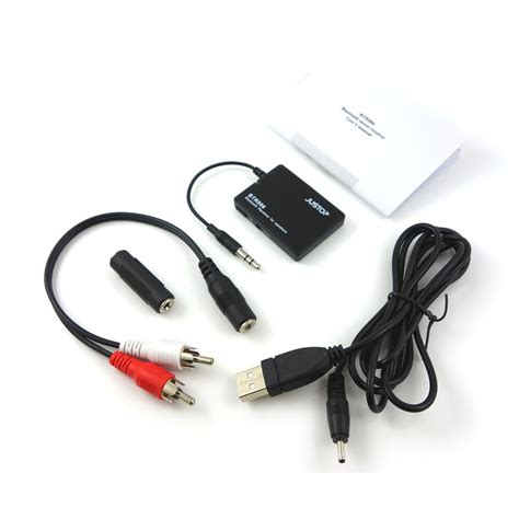 Justop Bluetooth Wireless Audio Receiver Hifi Music Adapter Btr Car