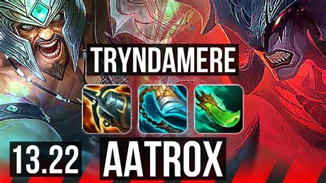 Trynda Vs Aatrox Top M Mastery Legendary Solo Kills