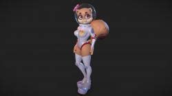 Sandy Cheeks 3d Models STLFinder