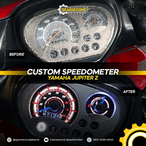 Cara Merawat Speedometer Digital Jupiter Z Robot SPD Speedometer