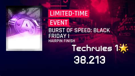 Asphalt Burst Of Speed Black Friday Hairpin Finish