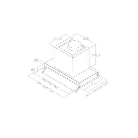 983 73 Campana Encastre Elica Boxin Advance IXA90 90cm