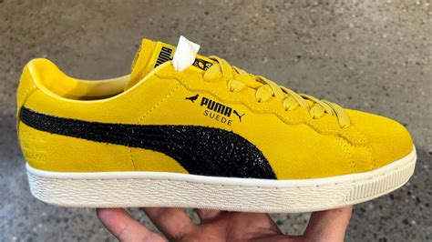 Puma Suede Jeff Staple Bruce Lee Yellow Shoes YouTube