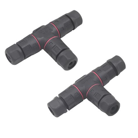 M20 Assembly 2 Pin to 4 Pin Screw T-Shaped IP67/IP68 Waterproof ...