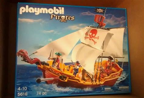 Playmobil Red Serpent Pirate Ship Set 5618 1722580795