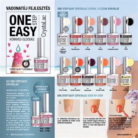 Megérkeztek A Crystal Nails 2015 Tavasz Nyári újdonságai