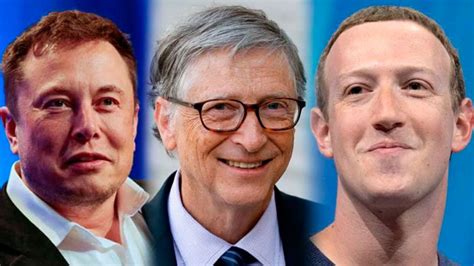 Bill Gates Elon Musk Mark Zuckernerg Y Sam Altman Analizaron Posibles