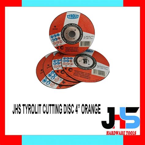 Jhs Tyrolit Cutting Disc Orange Red Pcs Orig Heavy Duty Good