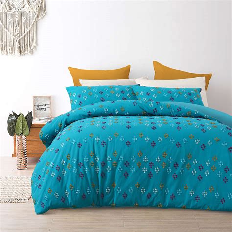 Duvet Covers Design Republique Emelia 250TC 100 Cotton Duvet Cover Set