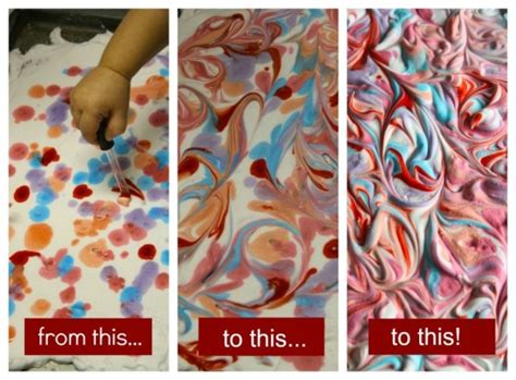 Painting With Food Coloring On Paper