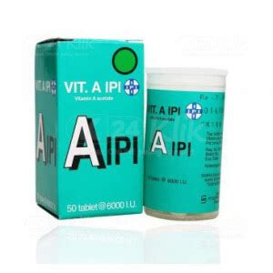 Vitamin A Ipi Botol Isi Tablet Manfaat Dosis